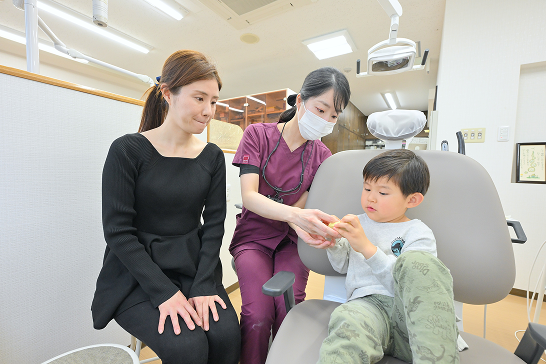 小児歯科をお考えのお母さまへ